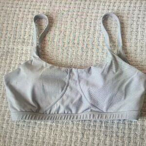 Light Gray Wireless Bralette - Women's Comfort Sleepwear